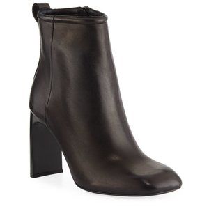 Rag & Bone Ellis Leather Black Boot Size 39